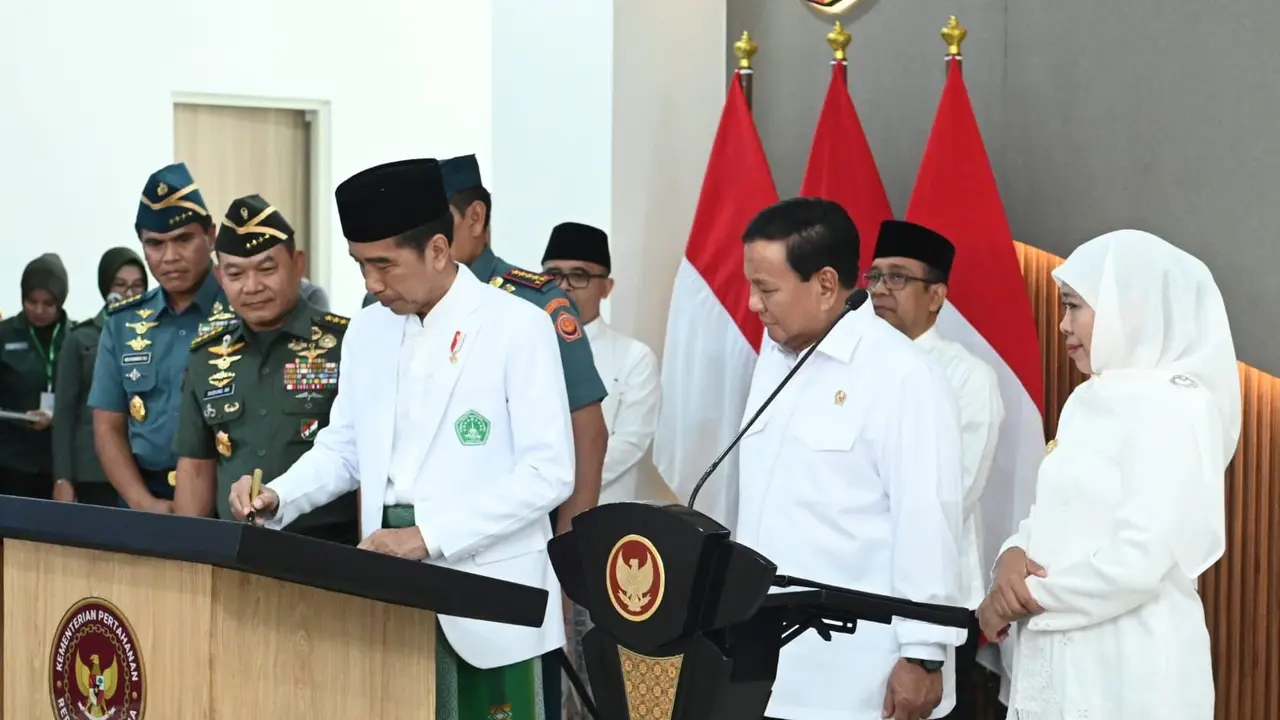 Didampingi Prabowo dan Khofifah, Jokowi Resmikan 2 RS TNI di Surabaya