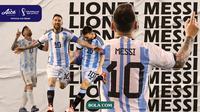 Ilustrasi - Lionel Messi Logo Aice&nbsp;(Bola.com/Bayu Kurniawan Santoso)