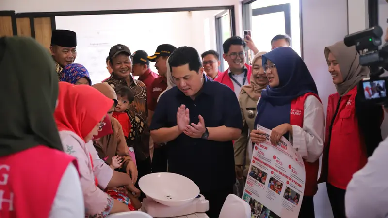 Perintah Erick Thohir: Yayasan BUMN Harus Jadikan Posyandu Pusat Tumbuh Kembang Anak