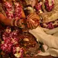 Ilustrasi pernikahan di Delhi, India. (Sumber Wikimedia)