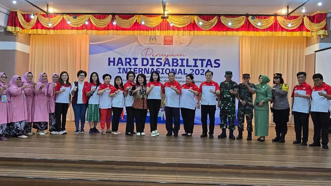 Perempuan Perhimpunan Indonesia Tionghoa (PINTI) bersama dengan Yayasan Roda Kebajikan Peduli menyelenggarakan Perayaan Hari Disabilitas Internasional 2024 di Maha Vihara Vidya Maitreya di Kota Pematang Siantar, Sumatera Utara, Minggu 1 Desember 2024 (Ist