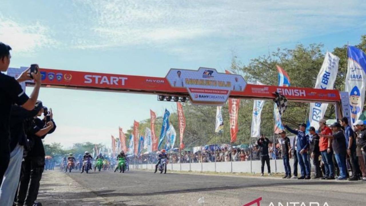 Ada 510 Starter! Kandi Cup Race 2025 Sawahlunto Hidupkan Kompetisi Otomotif dan UMKM Lokal