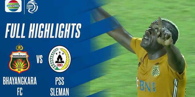 VIDEO: Highlights BRI Liga 1, Bhayangkara FC Kalahkan PSS Sleman 2-1