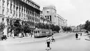 File foto tak bertanggal suasana Kota Kharkiv pada masa Uni Soviet, Ukraina. (AFP)