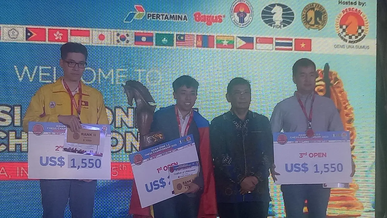 Indonesia Gagal Lolos Piala Dunia Lewat Kejuaraan Catur Asia 2023, Vietnam Berjaya