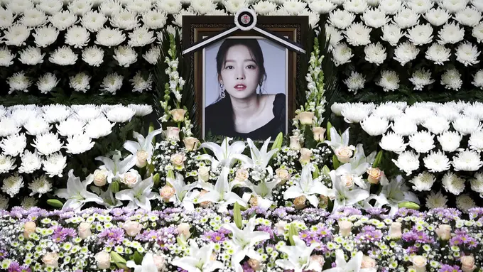 Goo Hara (Chung Sung-Jun/Pool Photo via AP)