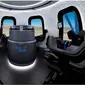 Kapsul Blue Origin untuk wisata manusia ke luar angkasa (Sumber: CNET)