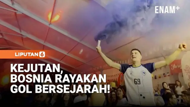 Bosnia Rayakan Gol Bersejarah di Piala Dunia, Tahan Kanada 1-1