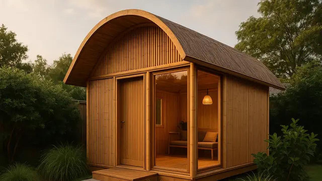 8 Desain Rumah Kecil dari Kayu dan Bambu yang Tetap Modern, Inspirasi Hunian di 2025 yang Unik dan Cantik