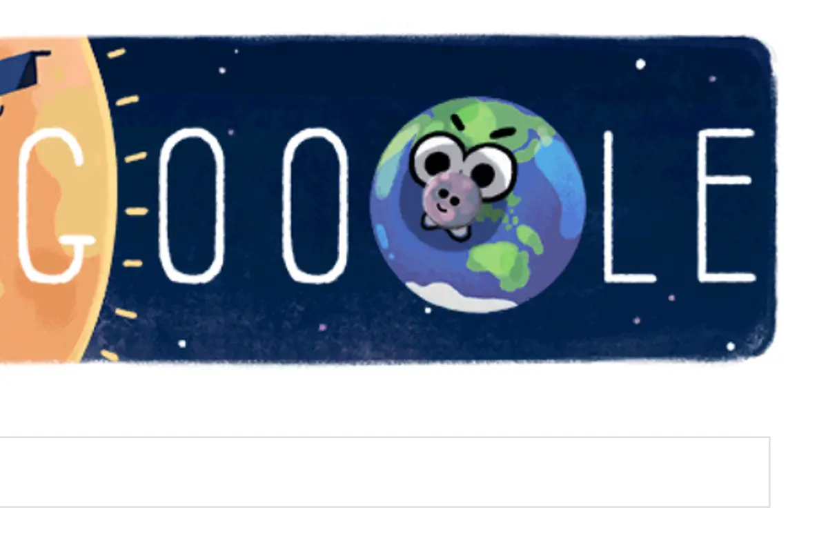 Google Doodle Gerhana Matahari Total