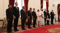 Jokowi Terima Surat Kepercayaan 11 Duta Besar Negara Sahabat
