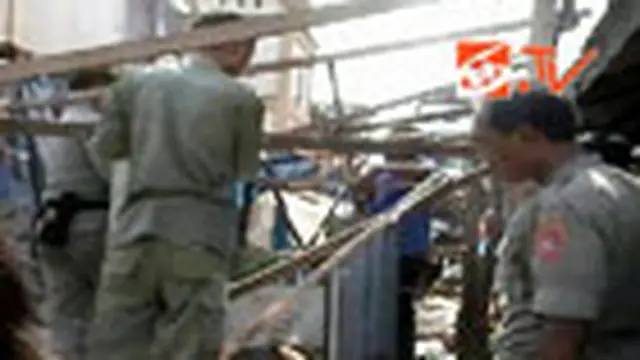 Penertiban PKL di Ambon Ricuh