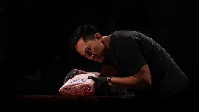 Ilustrasi Dimas Ramadhan Pangestu atau Dims The Meat Guy, selaku CEO dari Meat Universe dan owner Meatguy Steakhouse/Meatguy Steakhouse