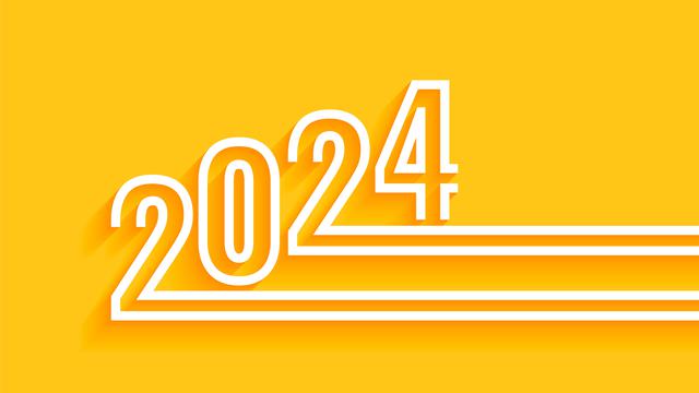 Ilustrasi Tahun Baru 2024