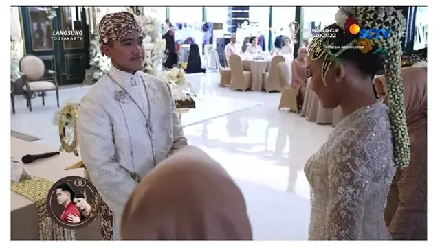 12 Momen Detik-Detik Akad Nikah Kaesang Pangarep dan Erina Gudono, Usung Mataram Islam