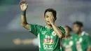 Persija Jakarta sempat unggul terlebih dahulu di babak pertama melalui gol Yann Motta, namun PSS mampu membalas setelah turun minum lewat Irkham Zahrul Mila.  (Foto: Bola.com/M Iqbal Ichsan)