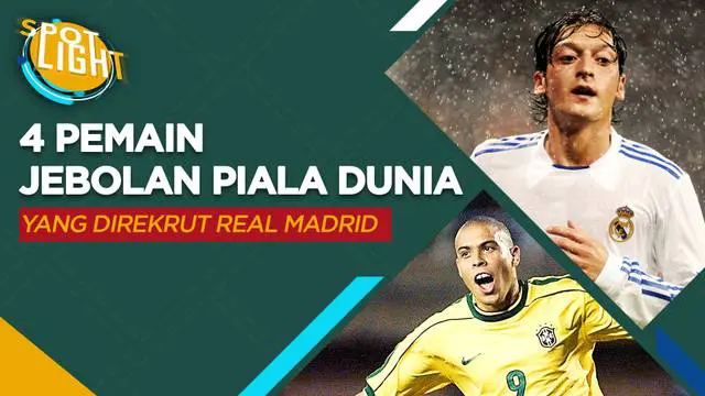 Berita video spotlight, 4 pemain yang bersinar di Piala Dunia dan langsung dibeli Real Madrid