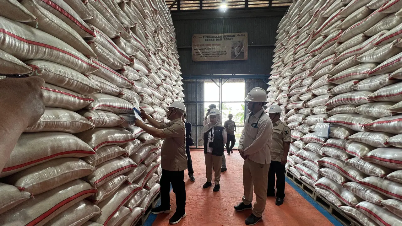 Stok beras di Sukabumi jelang Iduladha