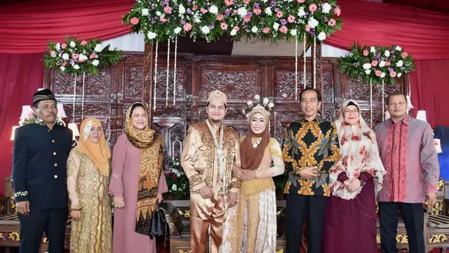 Jokowi Hadiri pernikahan anak bekas sopir semasa masih menjabat Gubernur DKI