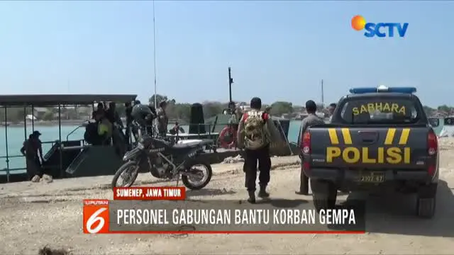 Penambahan personel gabungan dikerahkan untuk membantu pembangunan dan perbaikan bangunan yang rusak.