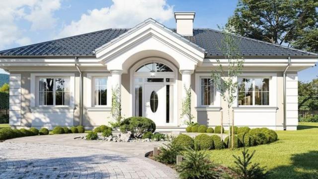 Model Rumah Modern Antik 1 Lantai yang Punya Kesan Keren Plus Nostalgik