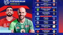 Jadwal pertandingan BRI Liga 1 2024/25 pada matchweek ke 14 di Vidio. (sum. doc. vidio.com)