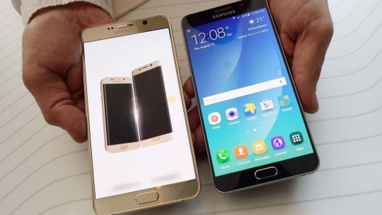 Ini wujud phablet terbaru Samsung, Galaxy S6 Edge Plus dan Note 5