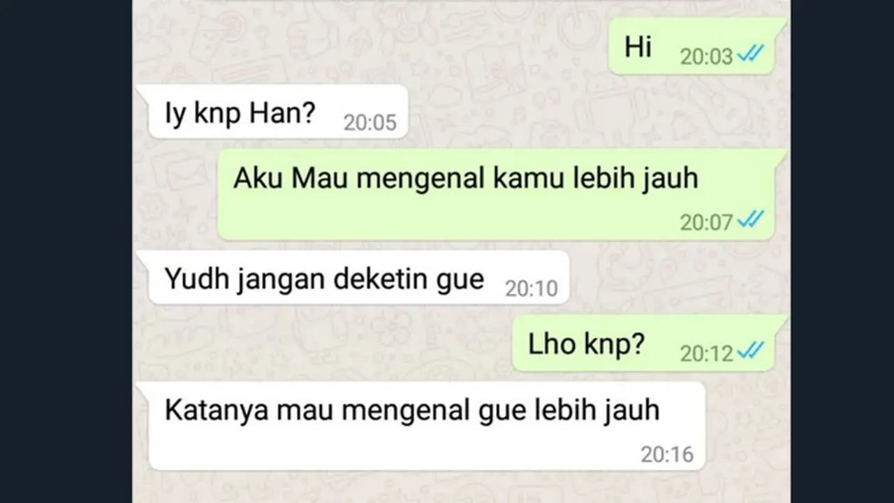 7 Chat Kocak Saat Cinta Ditolak Gebetan, Lucu tapi Bikin Nyesek