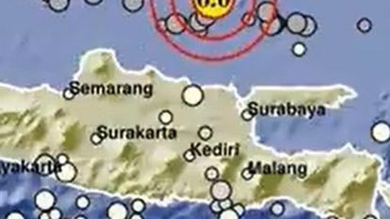 Gempa Magnitudo 6,0 Guncang Tuban, Warga Surabaya Rasakan Getaran Beberapa Detik