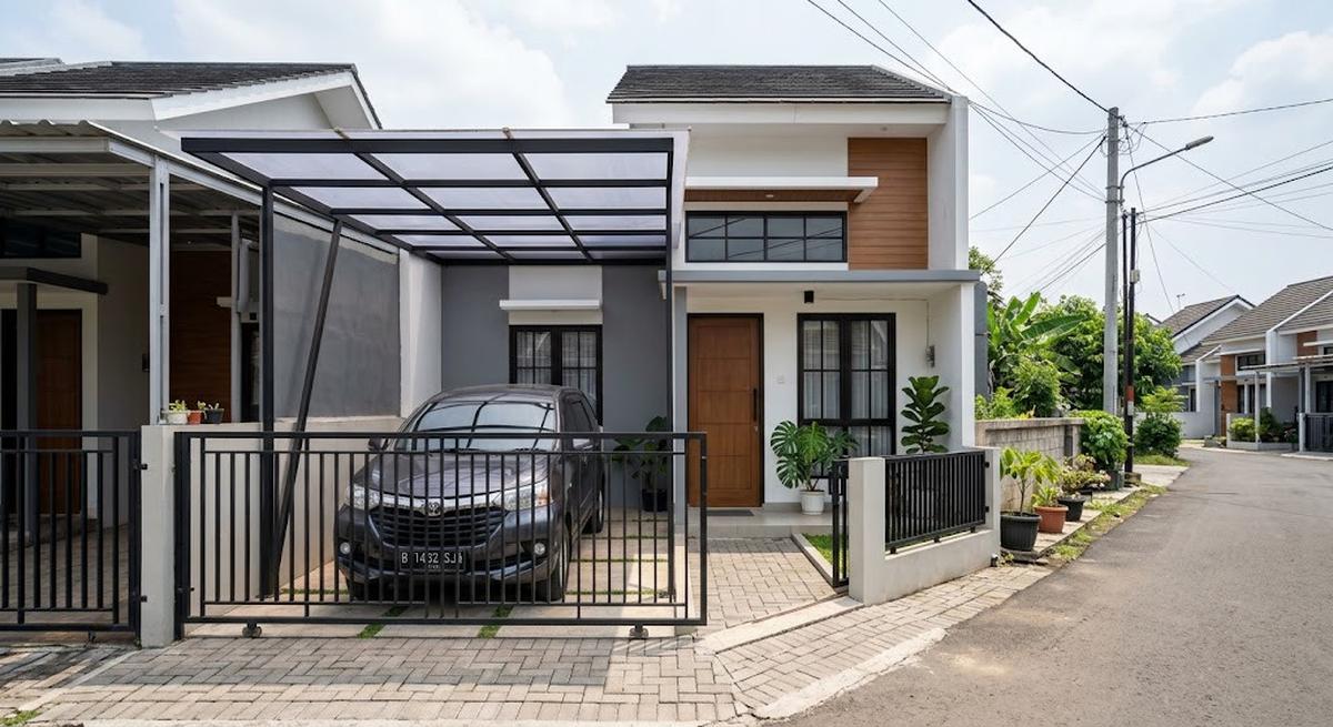 9 Model Carport untuk Rumah Lebar 5 Meter, Minimalis Tanpa Terlihat Sempit