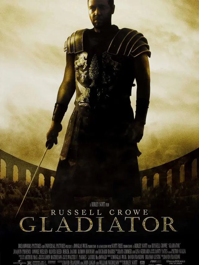Poster film Gladiator. (Foto: Dok. Universal Pictures/ IMDb)