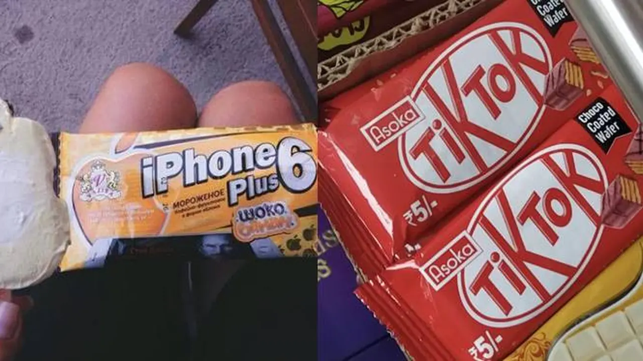 5 Potret Nama Merek Makanan Seperti Produk Terkenal Ini Nyeleneh