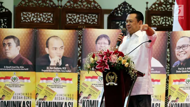 Bamsoet dan Said Aqil Hadiri Peluncuran Buku Komunikasi Politik Jokowi