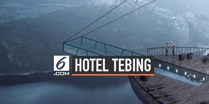 VIDEO: Mengintip Desain Hotel Unik di Tepi Tebing Norwegia