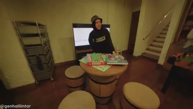 6 Potret Minimarket di Rumah Keluarga Halilintar, Lengkap Sampai Ada Mini Bar