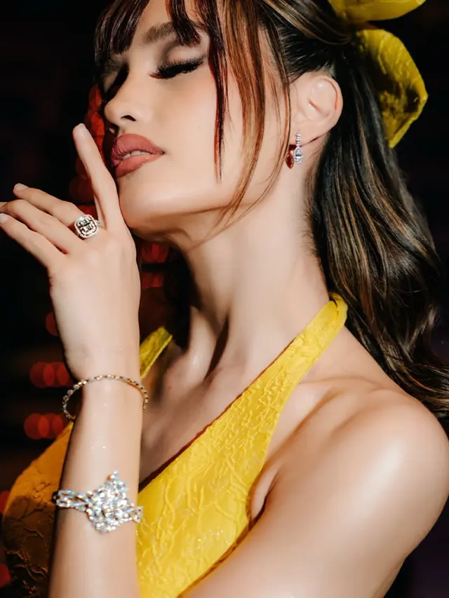 Cinta Laura saat Premier Film Agen +62. [@claurakiehl]