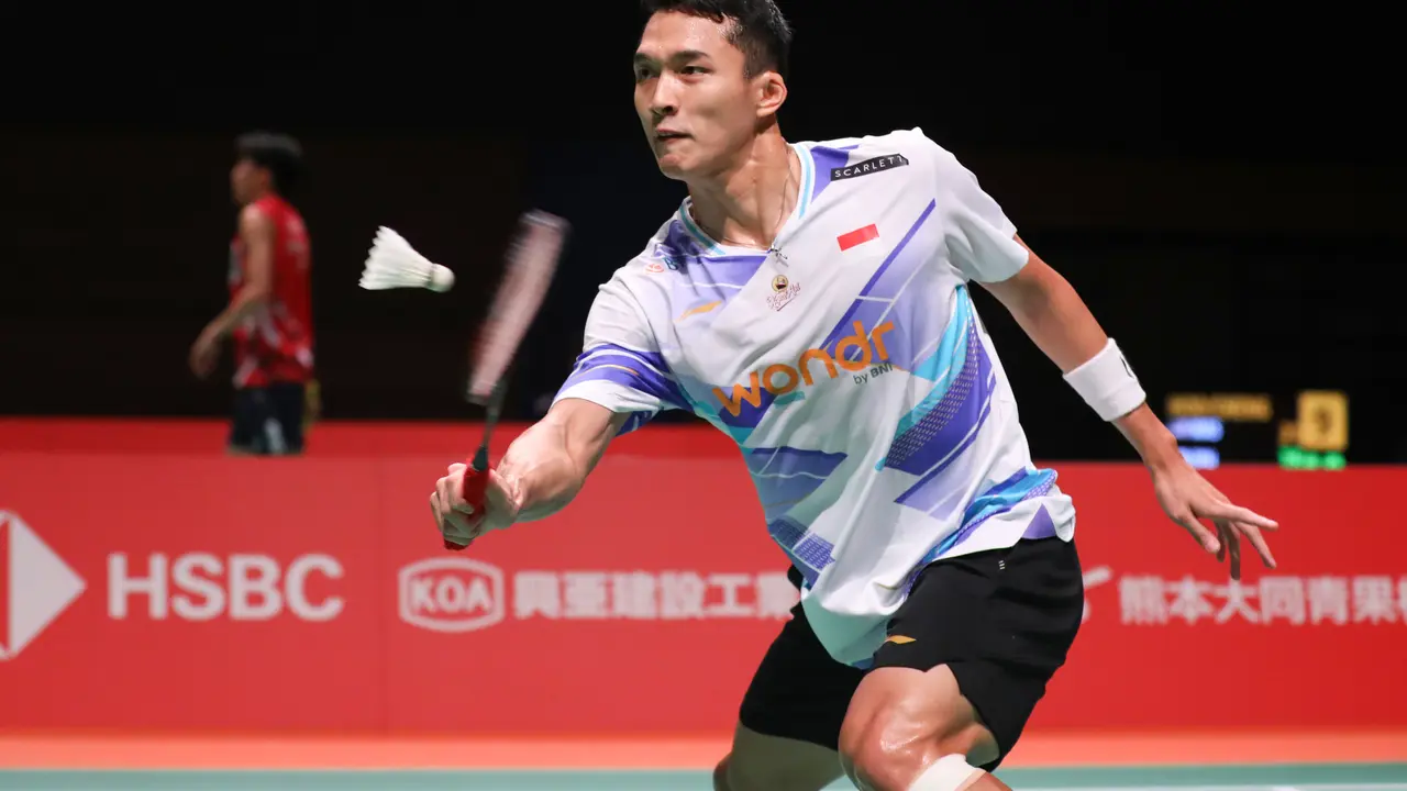 Jonatan Christie - Kumamoto Masters 2024 - Bulu Tangkis