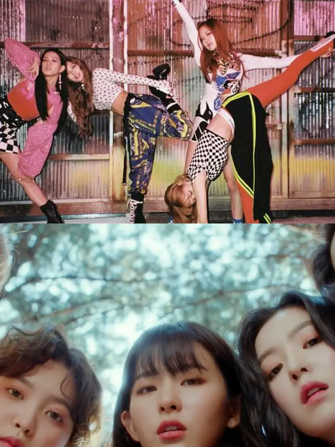 [Bintang] Sama-sama Comeback, Blackpink dan Red Velvet Tunjukkan Gaya Streetwear yang Colorful