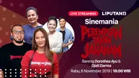 Saksikan Live Streaming Sinemania Bersama Cast dan Sutradara Film Perempuan Tanah Jahanam. sumberfoto: Vidio