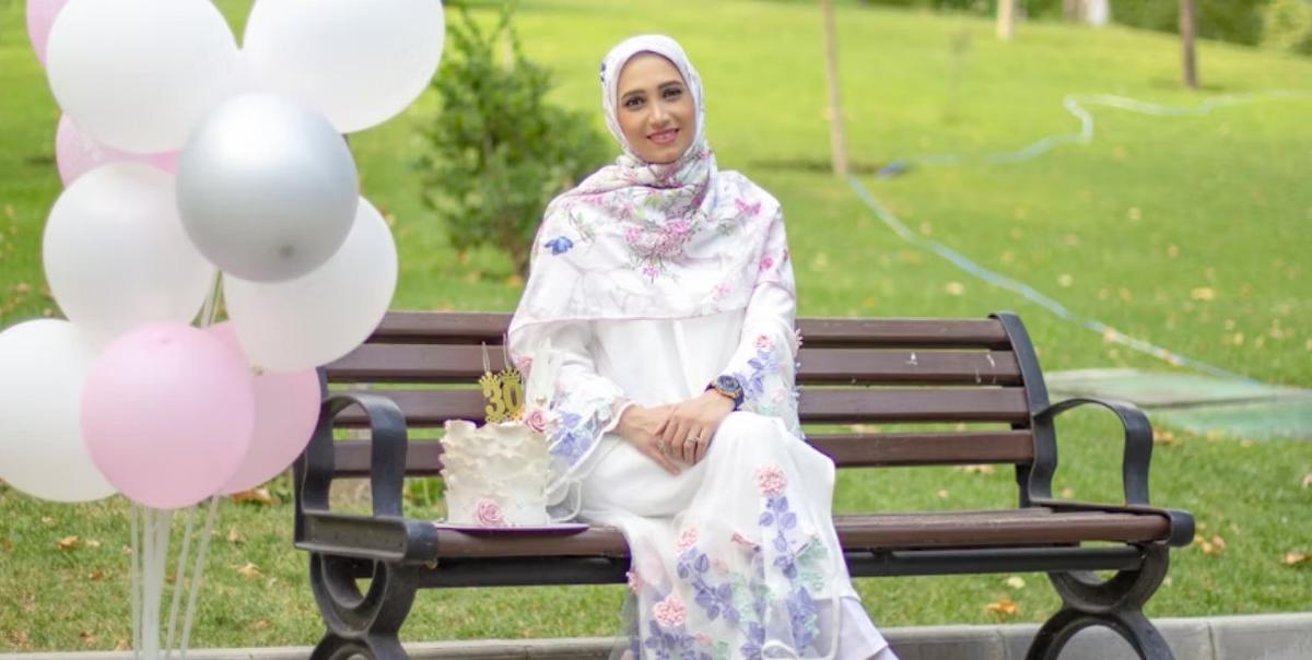 Ilustrasi Gamis untuk Kondangan