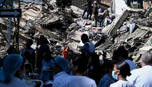 Gempa yang Guncang Kolombia Terkuat Abad Ini