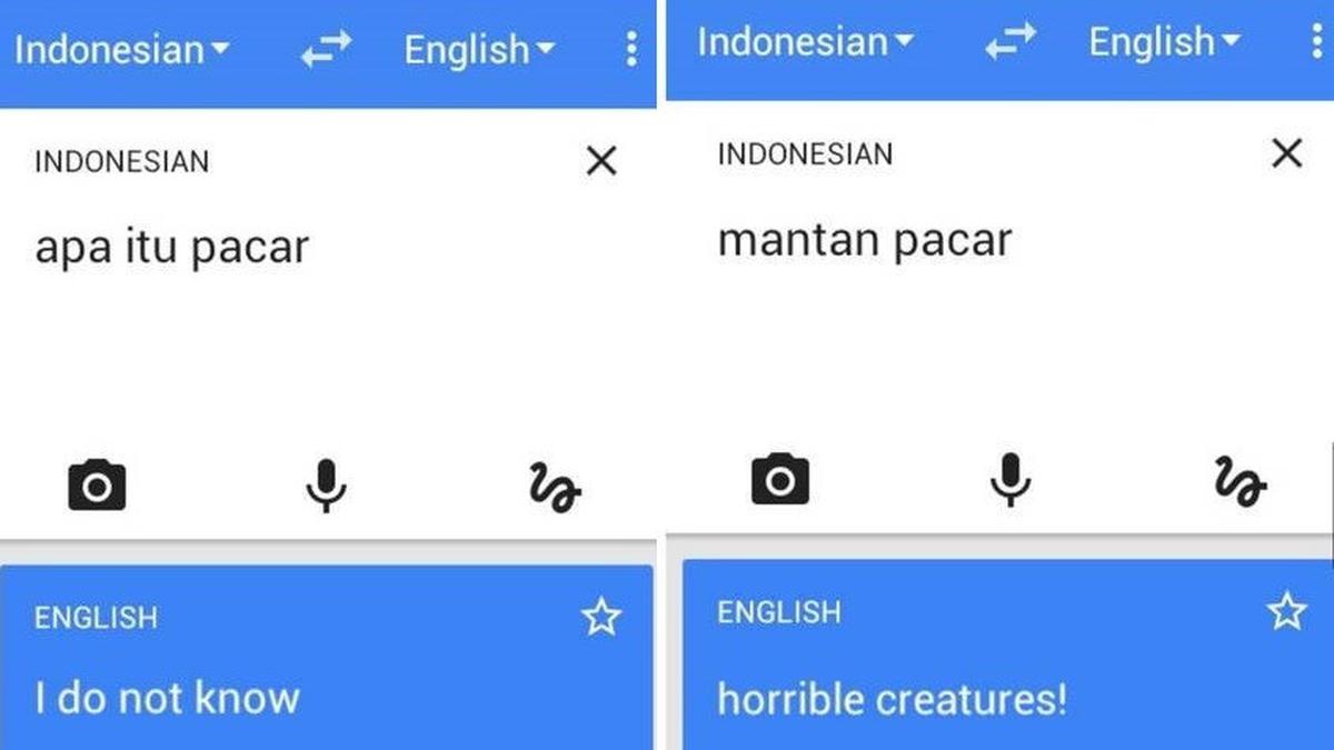 Inggris indonesia terjemahan google Google Translate,