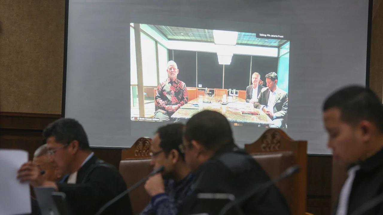 FOTO: Sidang Dugaan Korupsi Chromebook Hadirkan Saksi Google Secara Virtual