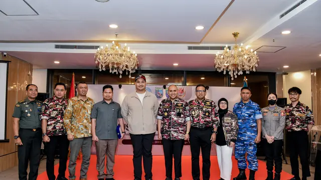 Menteri Pemuda dan Olahraga Dito Ariotedjo dalam Forum Diskusi Panel Generasi Muda Forum Komunikasi Putra Putri Purnawirawan dan Putra Putri TNI-Polri (GM FKPPI).