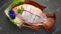 Ilustrasi ikan nila, resep, masakan. (Photo by jcomp on Freepik)