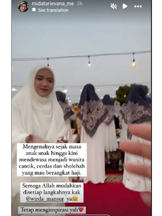 6 Potret Pengajian Wirda Mansur Anak Yusuf Mansur Jelang Tunaikan Haji, Penuh Haru