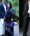 Syahrini mengungkap secara resmi kehamilannya saat memasuki usia 7 bulan. Sebelumnya, Syahrini nampak menutupi baby bump-nya dengan topi, baju oversize, hingga tas. [@princessyahrini]