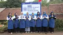 Program klaster unggulan BRI Peduli membantu KWT Bina Tani Mysari Pala di Bogor meningkatkan kapasitas produksi, kualitas produk, dan keterampilan usaha.