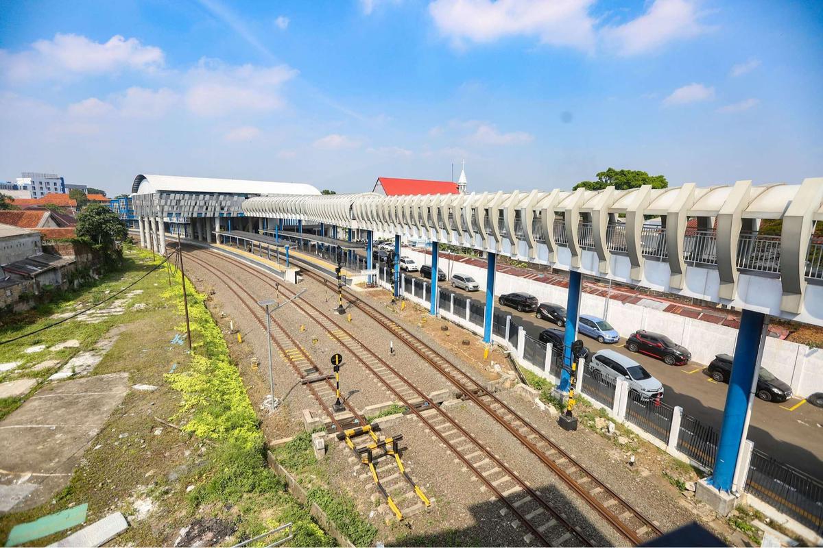 Skybridge Stasiun Bogor-Paledang