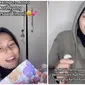 Wanita Dapat 22 Kado Berbeda dari Kekasihnya. (Sumber: TikTok @_addictedtoblue)